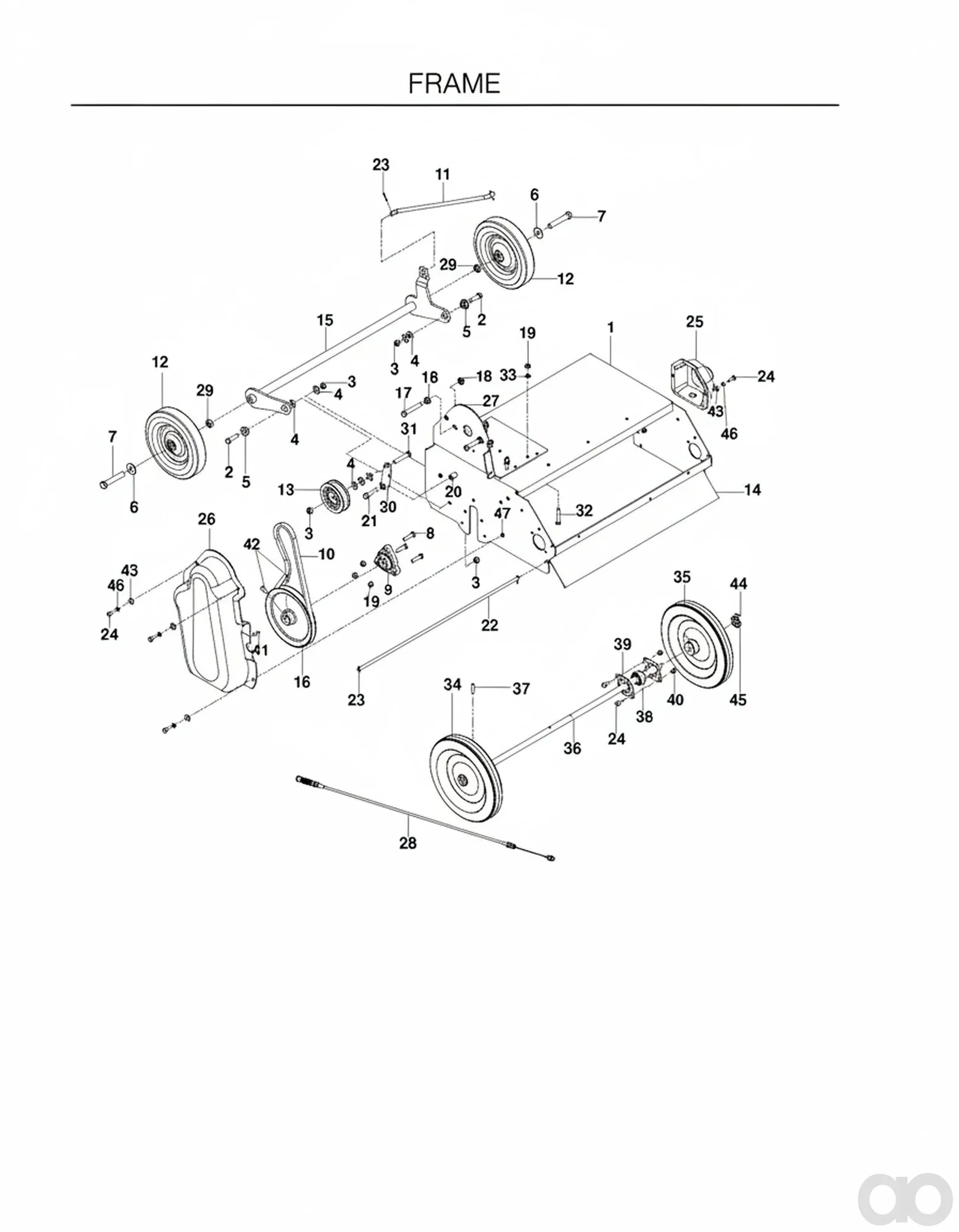 Husqvarna - 539100439 - Riemen
