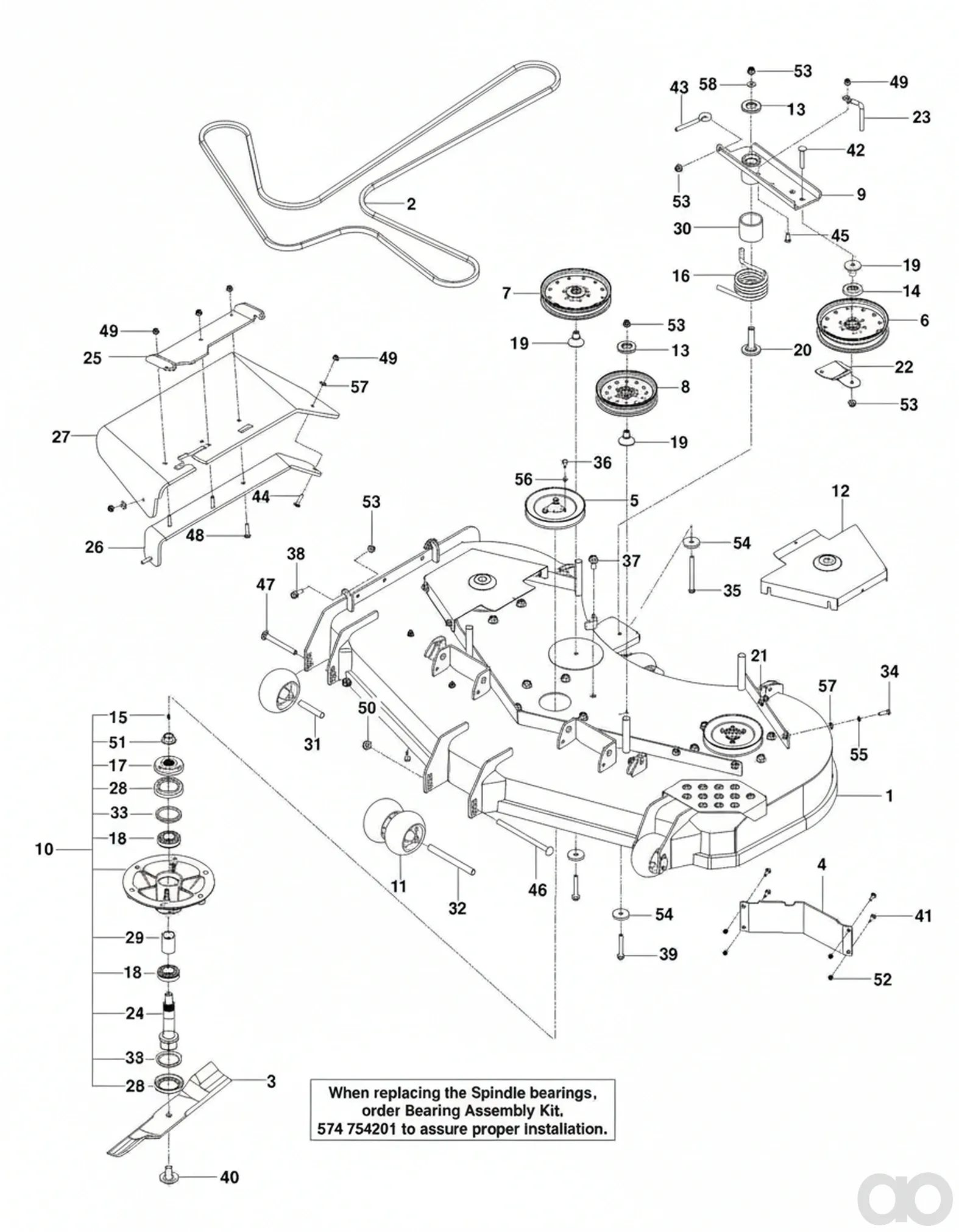 Husqvarna - 539119007 - Schraube