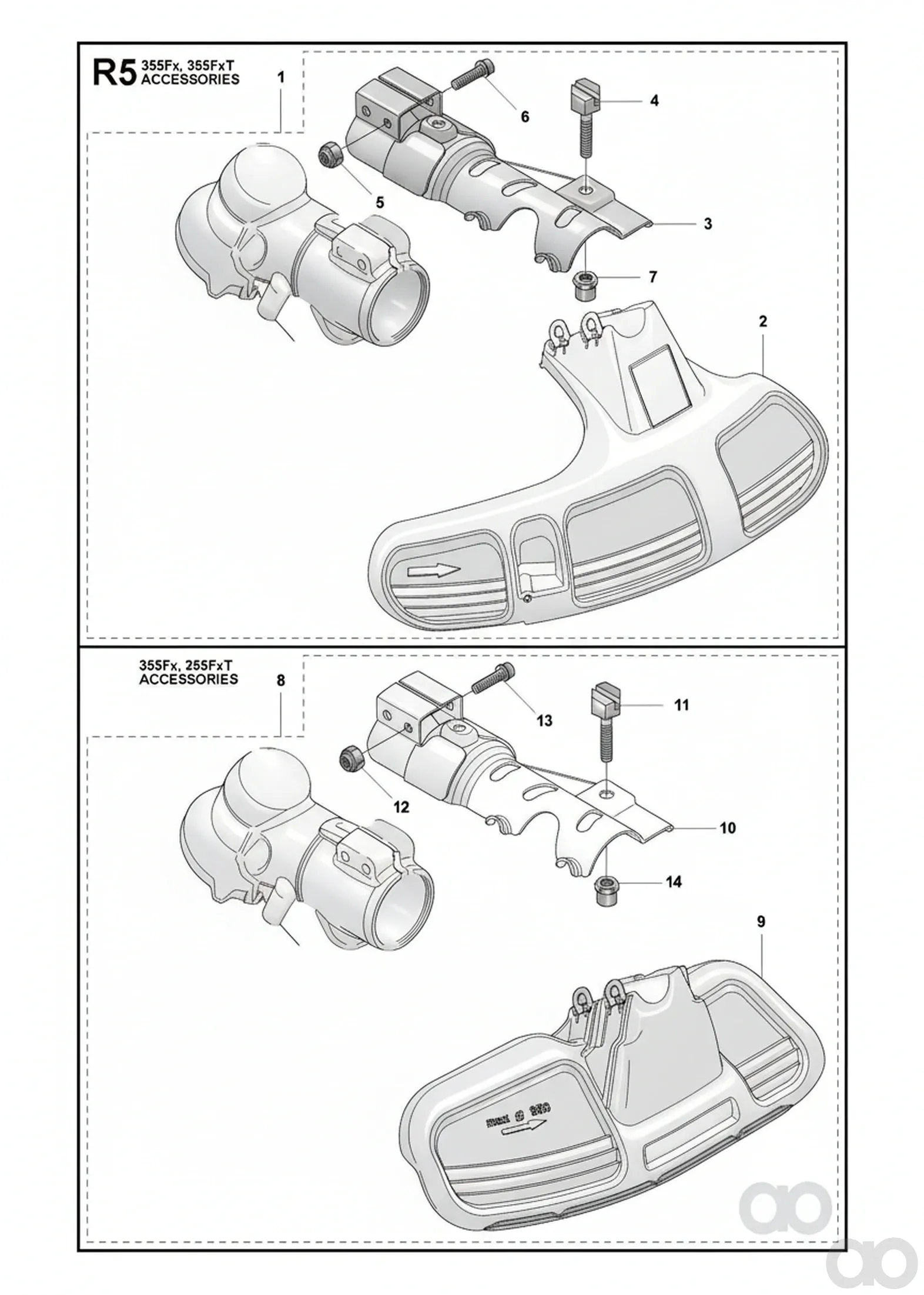 Husqvarna - 544107402 - Trimmerabdeckung