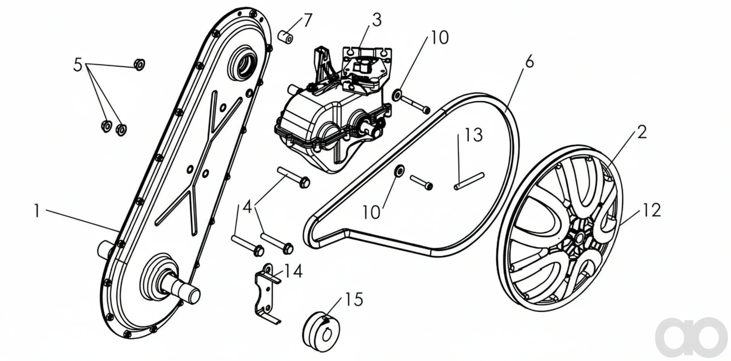 Husqvarna - 544243901 - Riemenscheibe