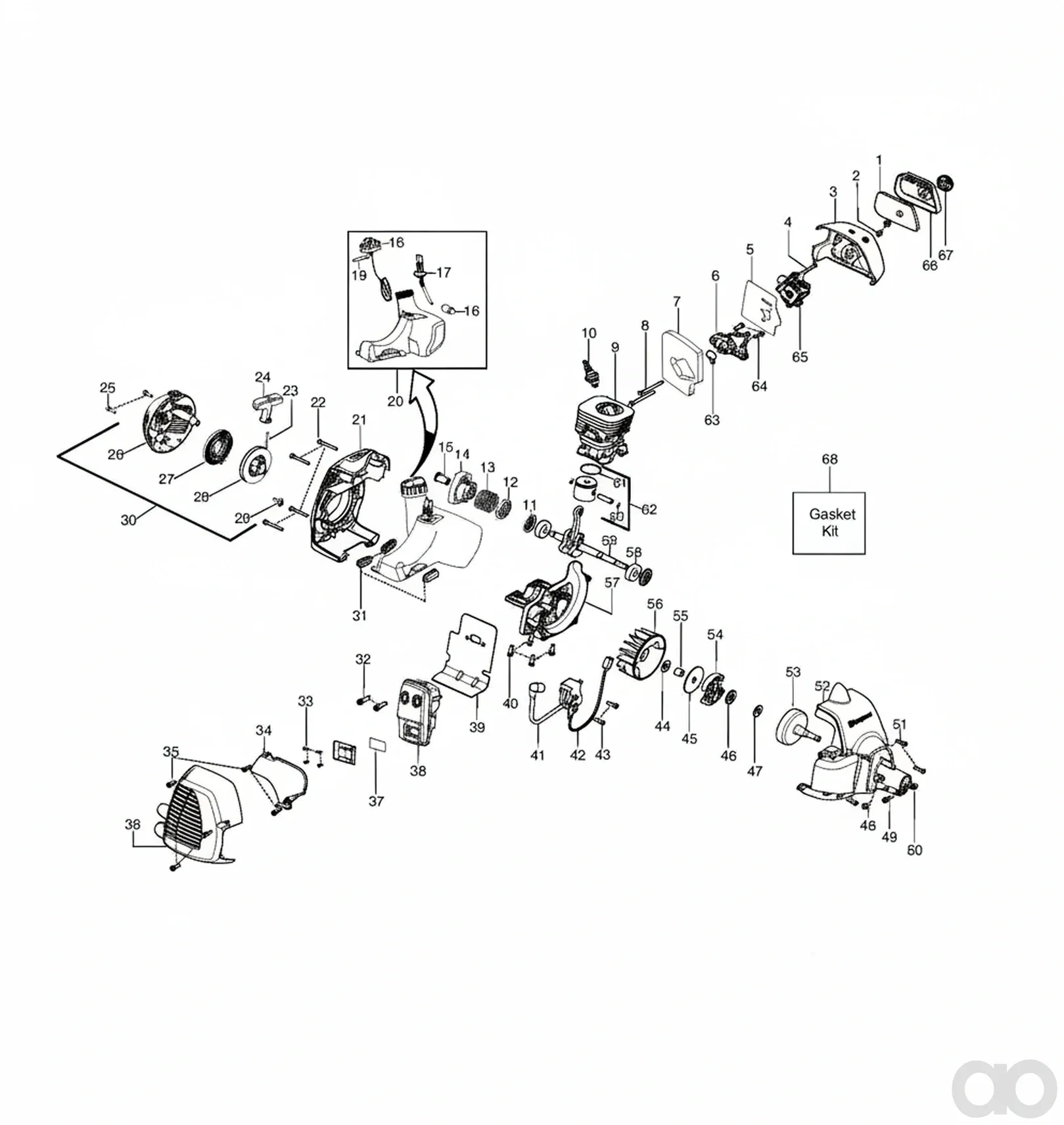 Husqvarna - 545050405 - Kupplung