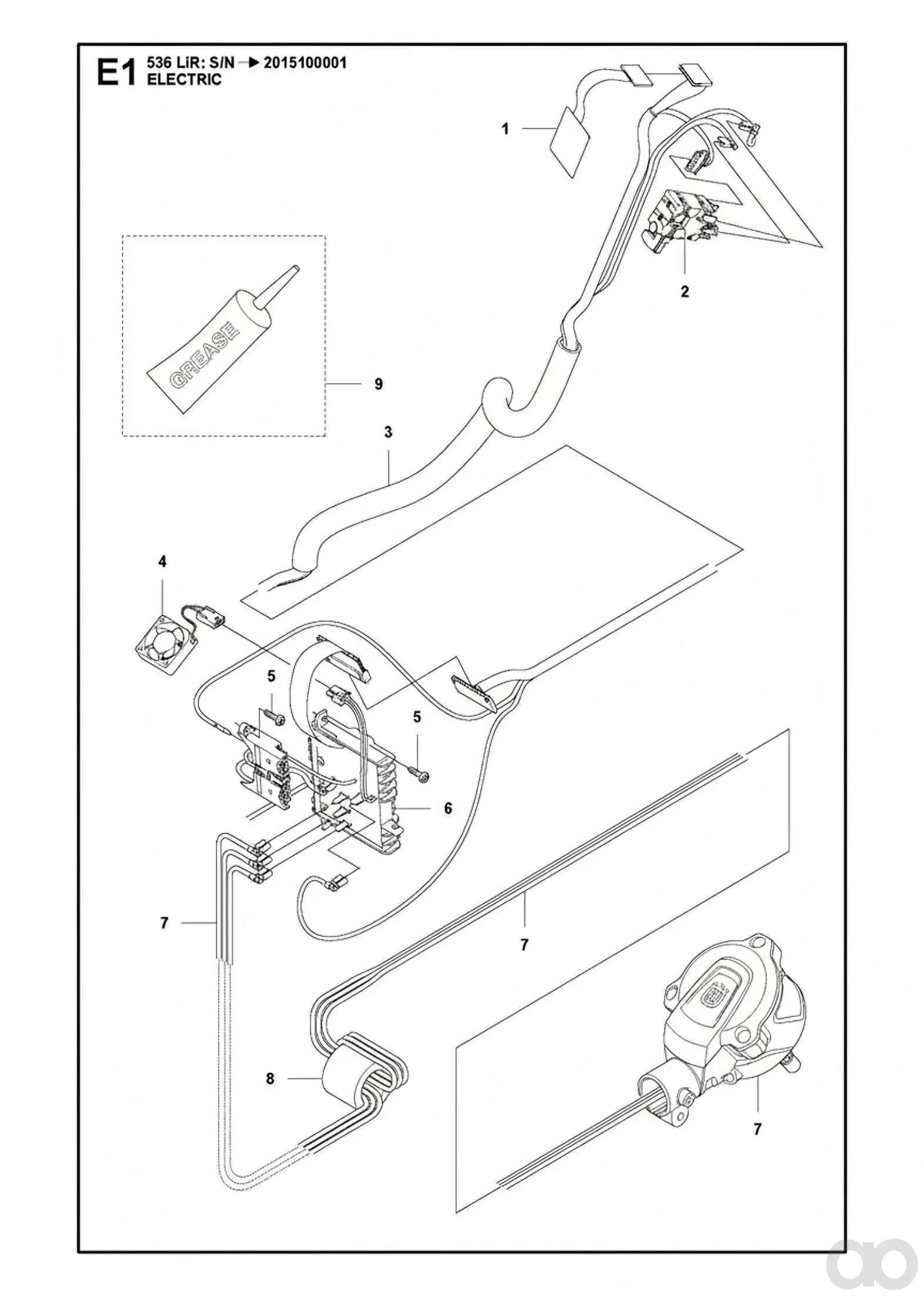 Husqvarna - 577033801 - Schalter