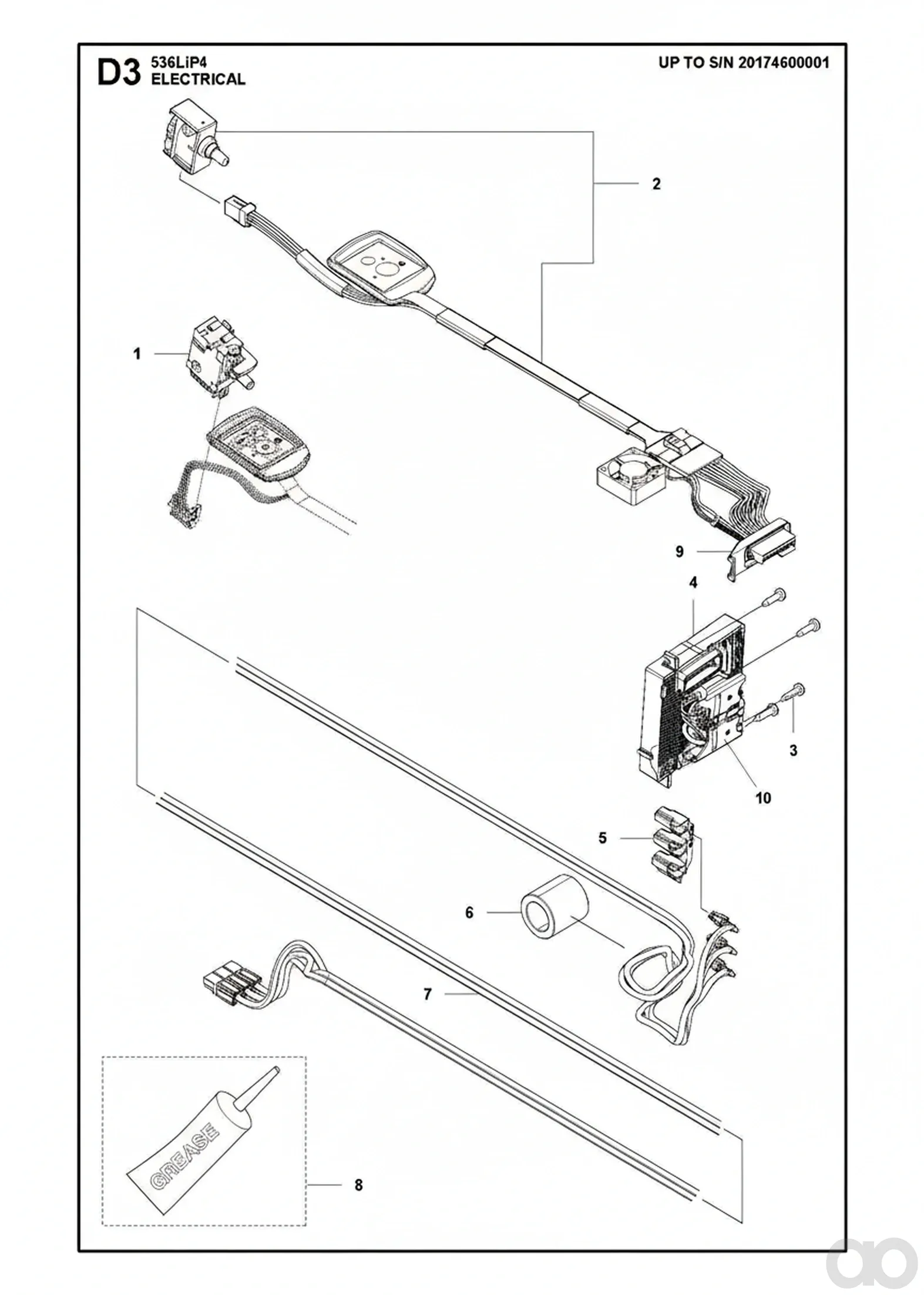 Husqvarna - 578326901 - Schalter