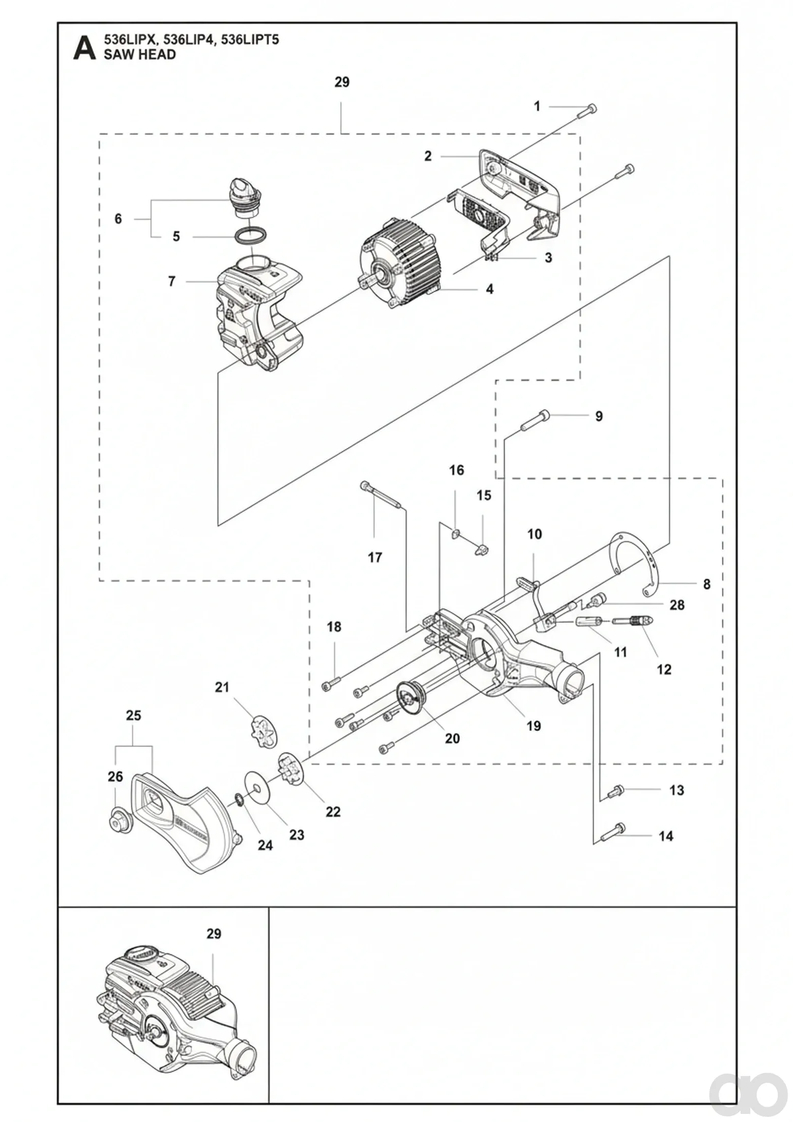 Husqvarna - 587347302 - Pumpenritzel (LiPX EU, LiP4 US, LiPT5 US/CA)