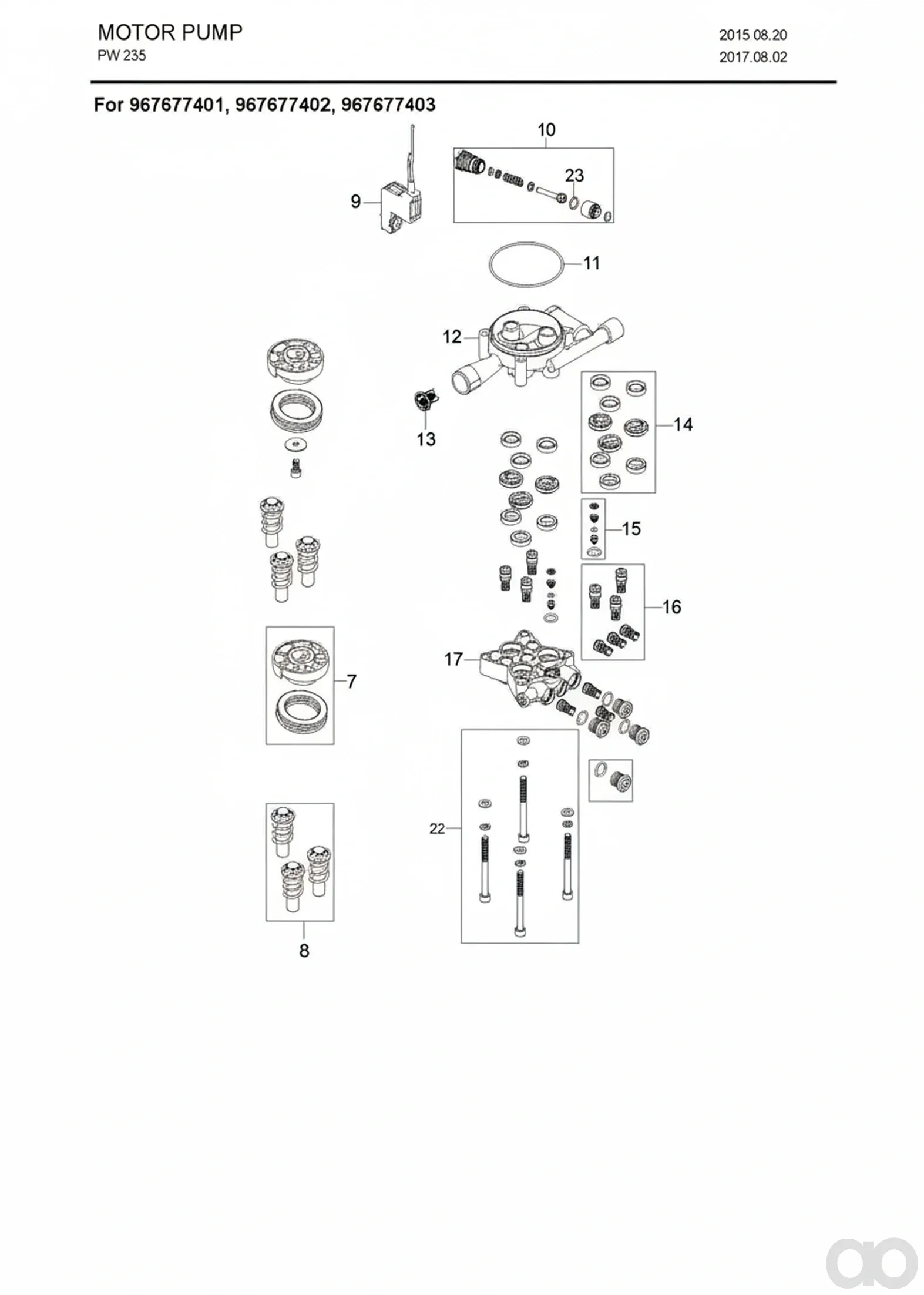 Husqvarna - 592617699 - Ventil (Saug- und Druckventil-Satz)