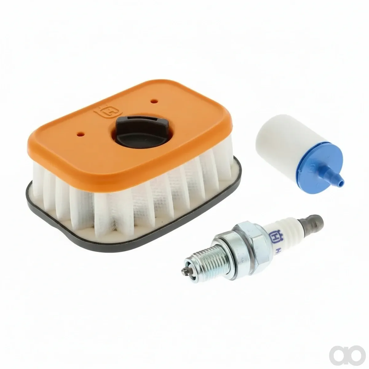 Husqvarna - 597919728 - Wartungsservice-Satz fuer Kettensaege NEU TYP 555 560XP 545 550XP Mark II 562XP Luftfilter + Kraftstofffilter + Zuendkerze