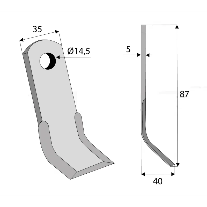 Del Morino - URC405D - Funny Y-Messer