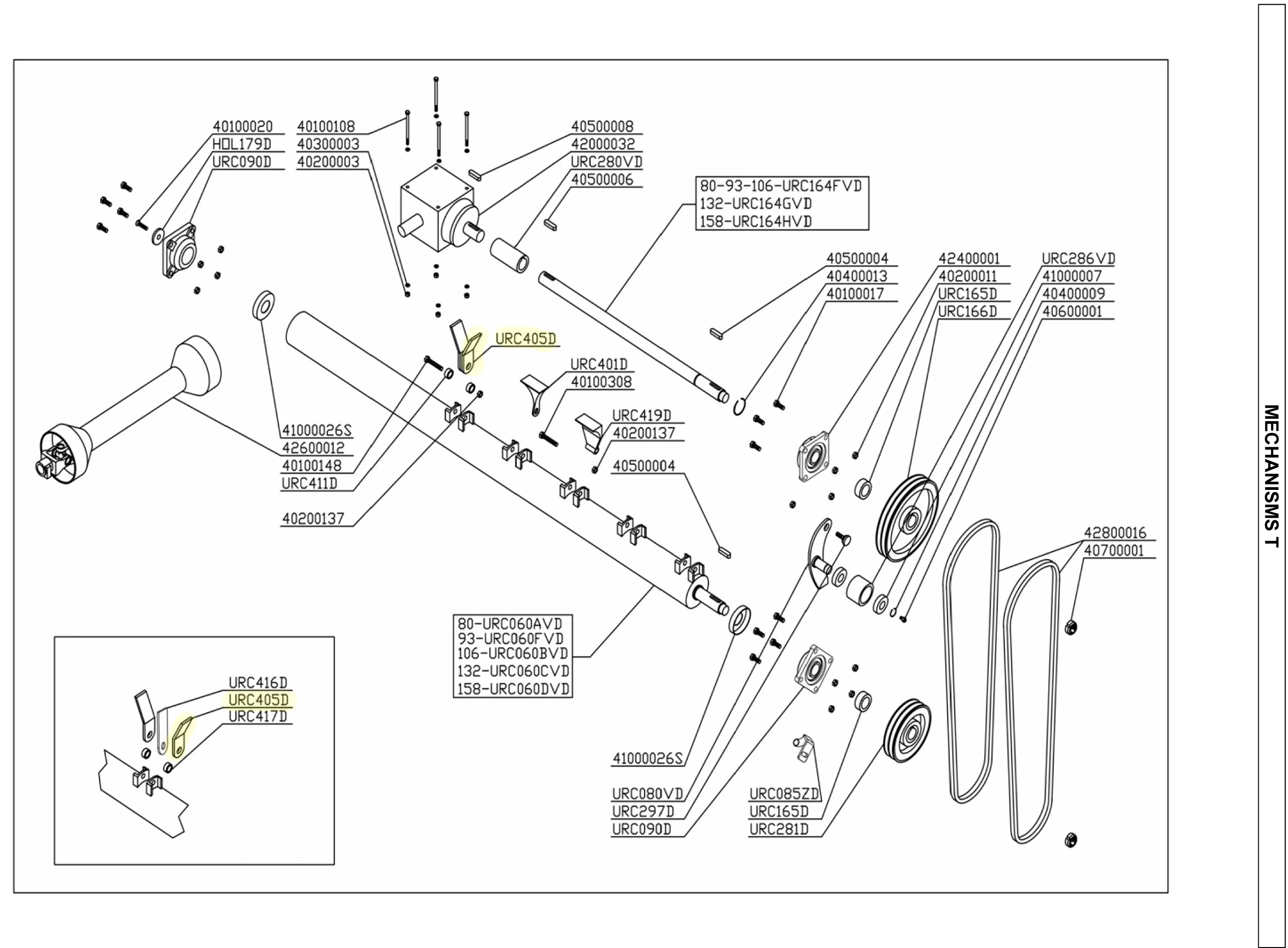 Del Morino - URC405D - Funny Y-Messer