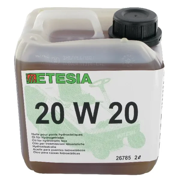 Etesia - 26785 - 2L Kanister Hydrauliköl 20W20