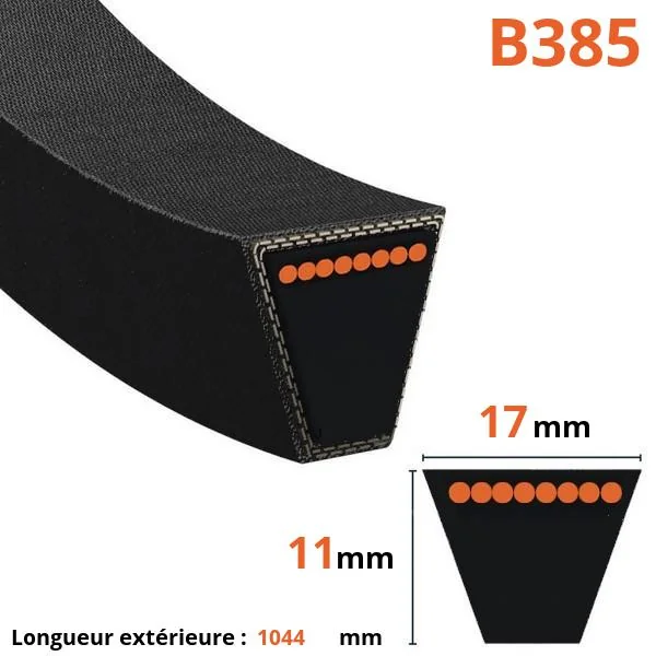 Mitsuboshi - B385 - Riemen