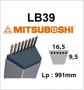 Mitsuboshi - LB39 - Riemen