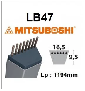 Mitsuboshi - LB47 - Riemen