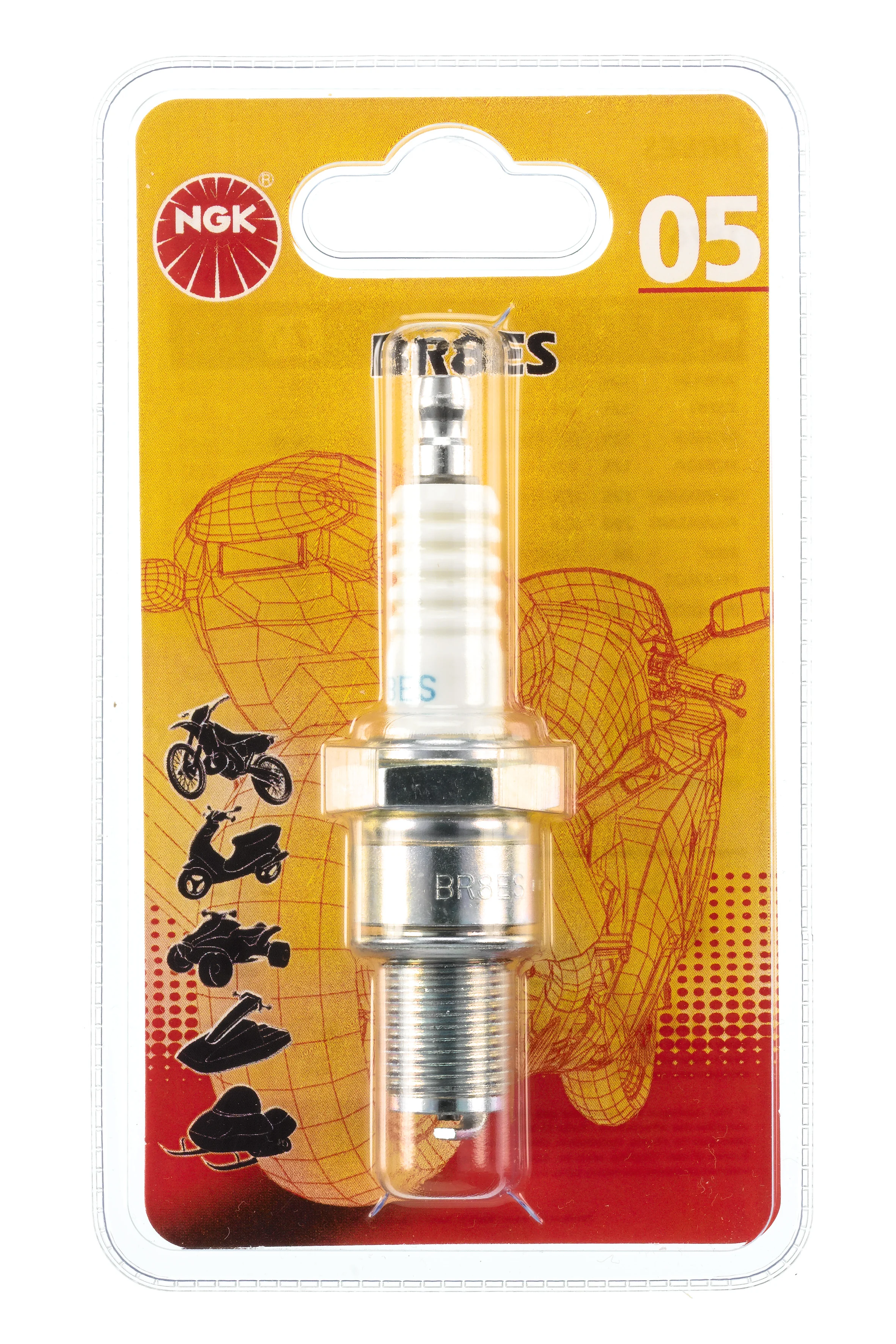 NGK - BR8ESBL - BL12RNO5 Blister