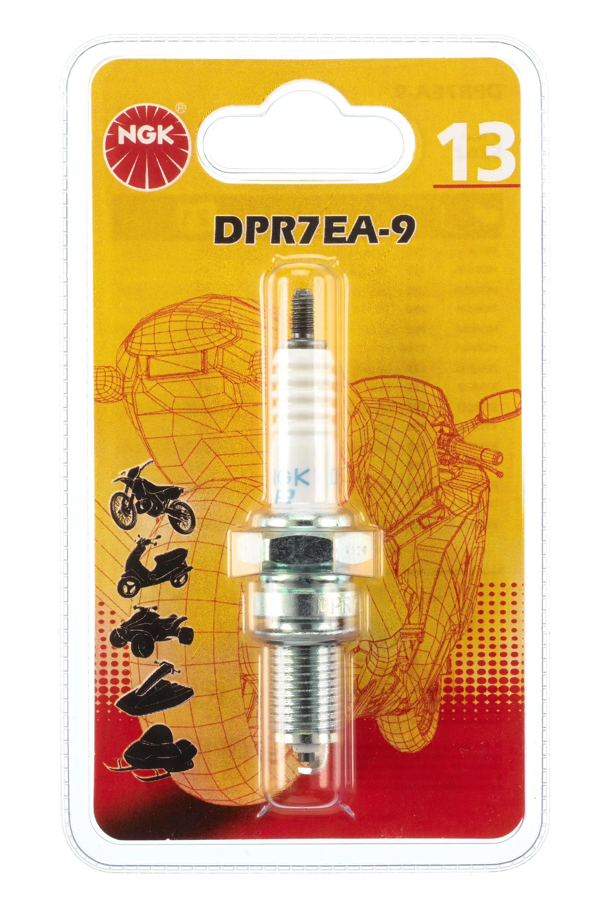 NGK - DPR7EA9BL - Zündkerze BL12RNO13 Blister