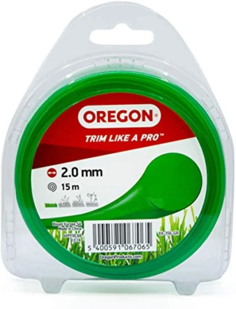 Oregon - 69356GR - Grüne runde Linie 2,0 MM 15M