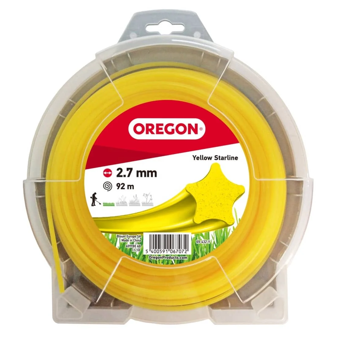 Oregon - 69432Y - Gelbe Sternlinie 2,7 mm x 92 m