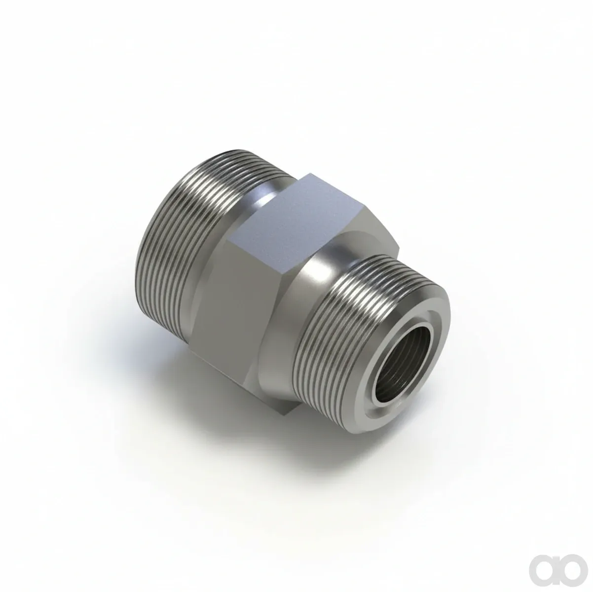 John Deere - 38H1617 - Adapter Fitting - Union, Orfs, 16-12 Sae J1453 520101