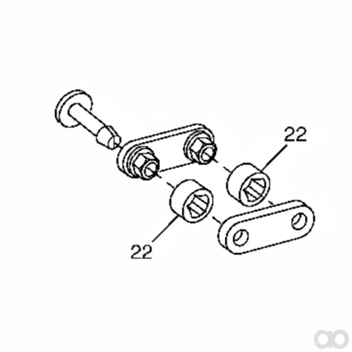 John Deere - AA46946 - Umlenkrolle