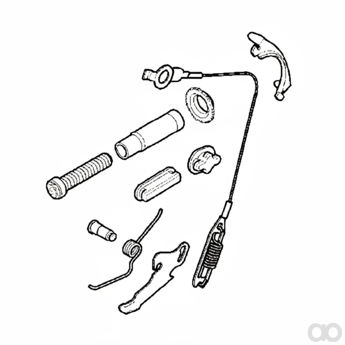 John Deere - AH131055 - Einsteller-Satz - Einstellerpaket-L.H.