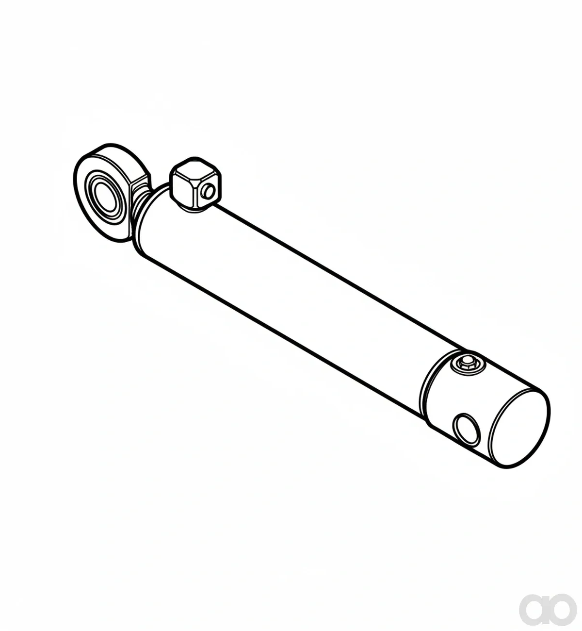 John Deere - AH222123 - Zylindersender Geneigter Foerderer/Schwinge
