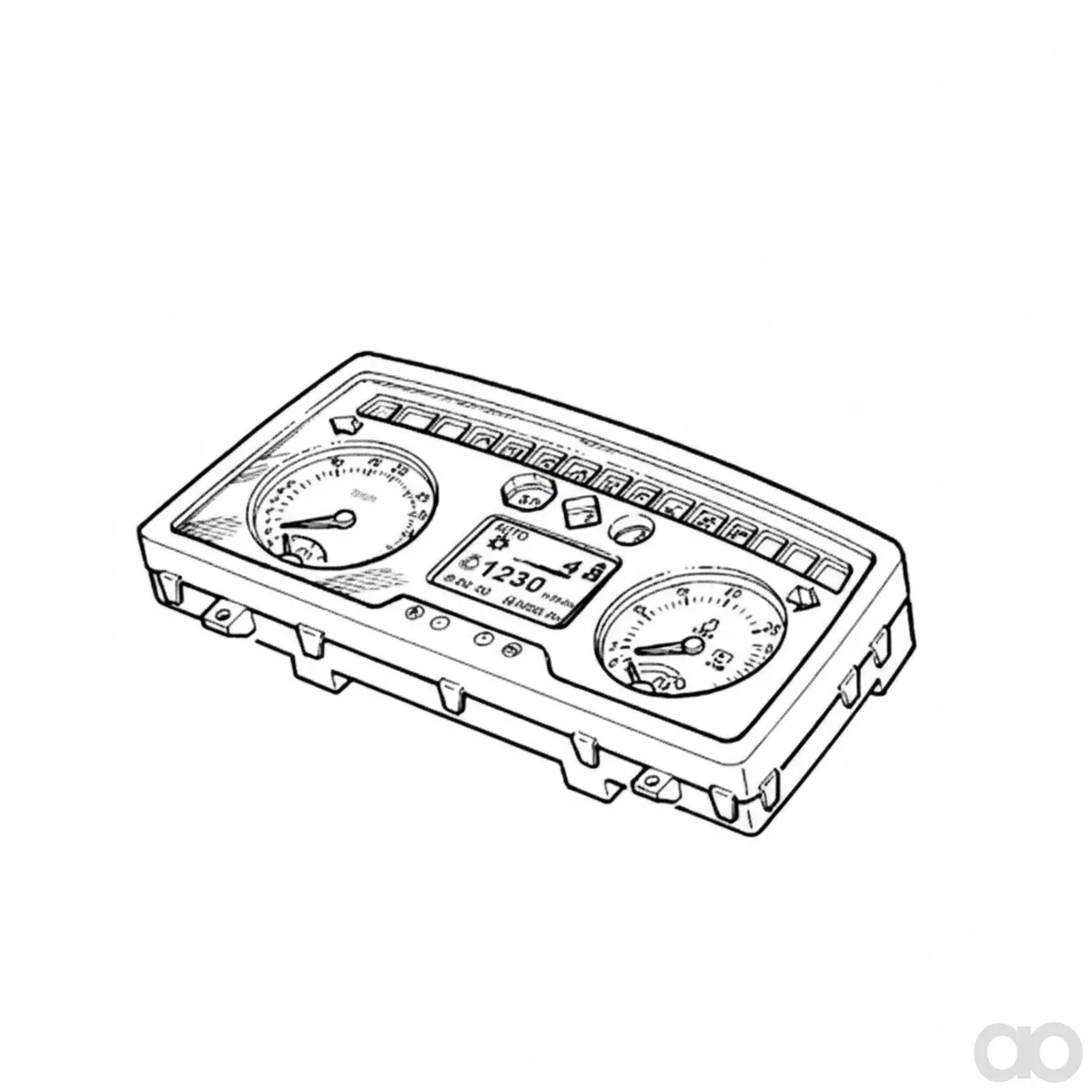 John Deere - AL159395 - Instrument