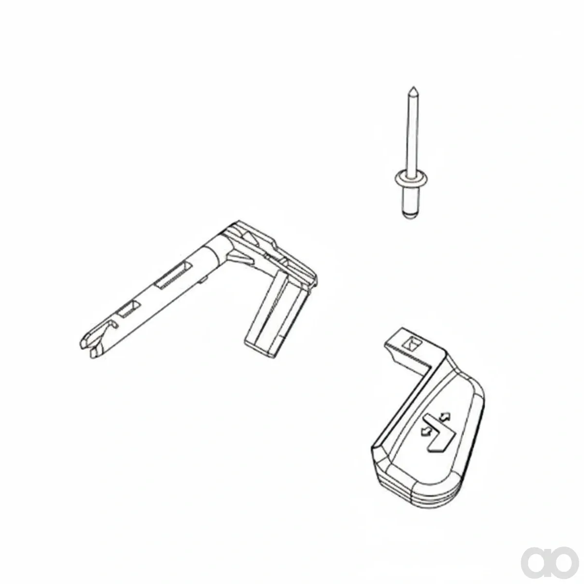 John Deere - AL210447 - Hebelsatz - Hebelsatz, Rueckenlehnenverstellung Lieferant-N
