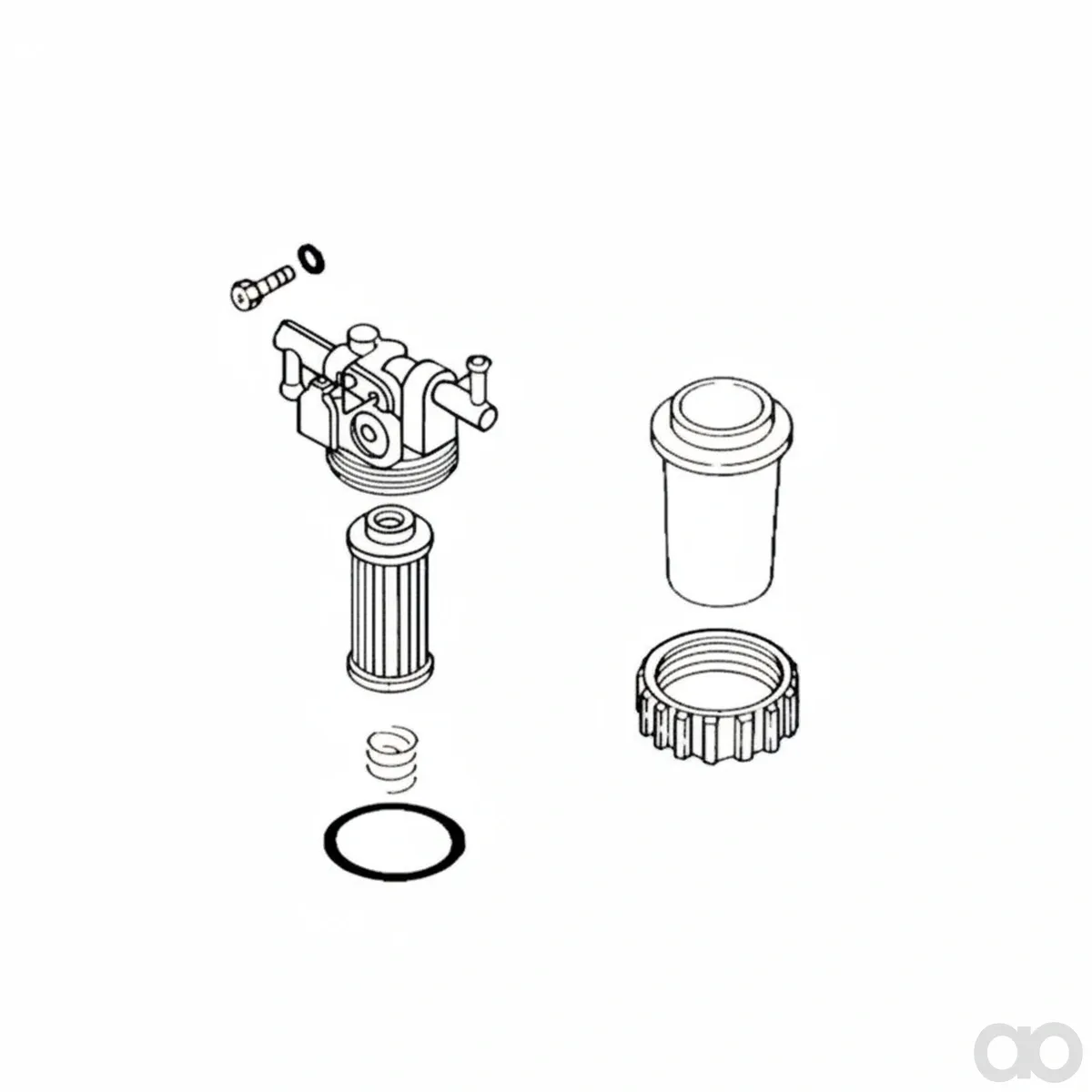 John Deere - AM877796 - Kraftstofffilter