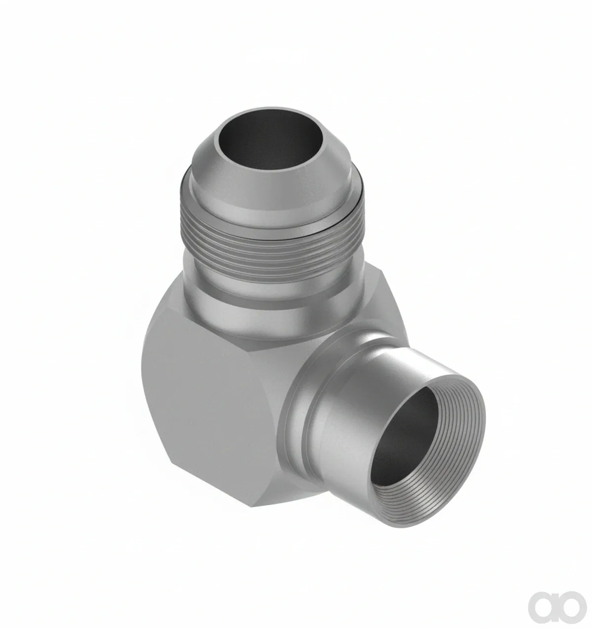 John Deere - AT28379 - Fitting - Fitting, 37 Grad Flansch Schwenkbar