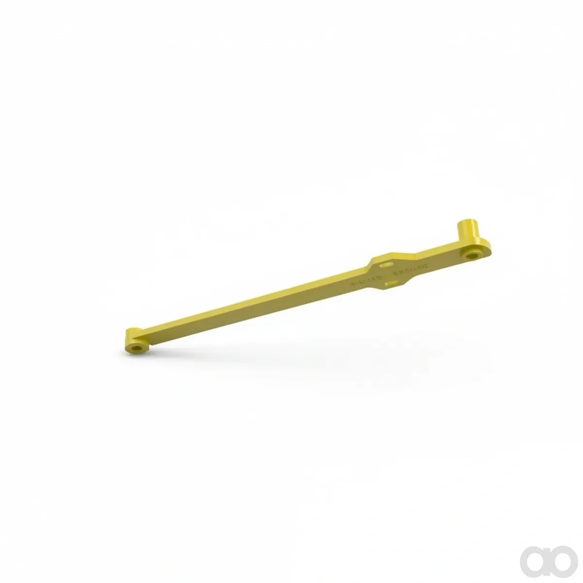 John Deere - AZ101242 - Verstaerkung - Auslaufflappen Farbe Gelb JDZ304/308