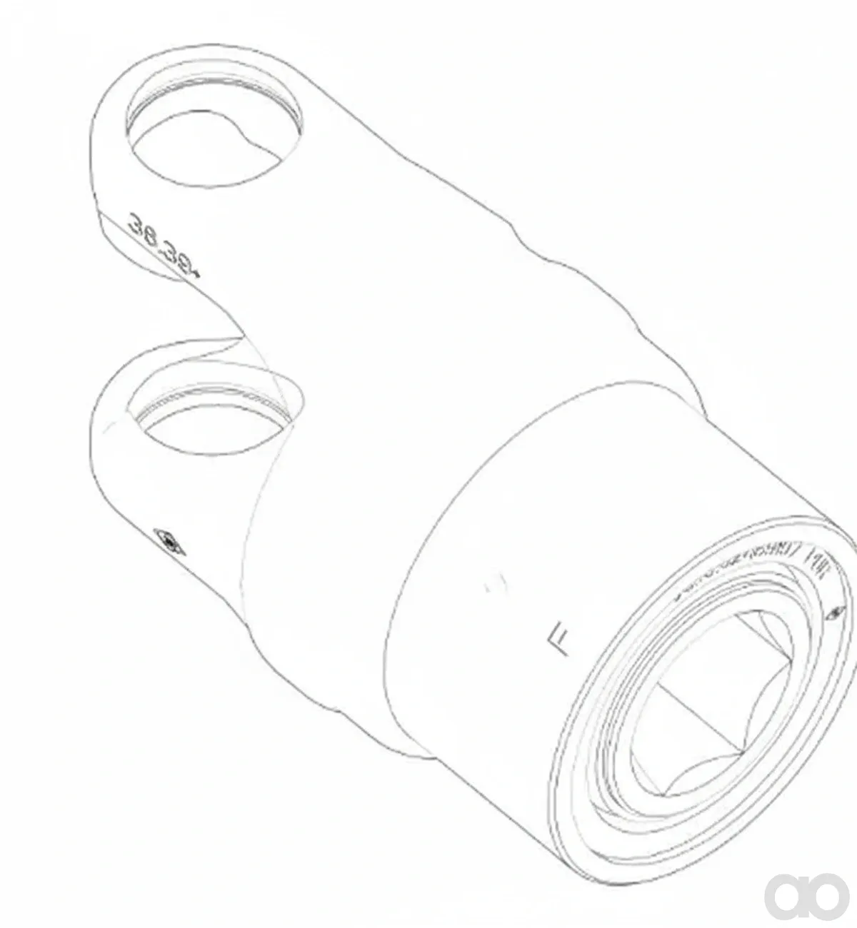 John Deere - DC215802 - Ratsche