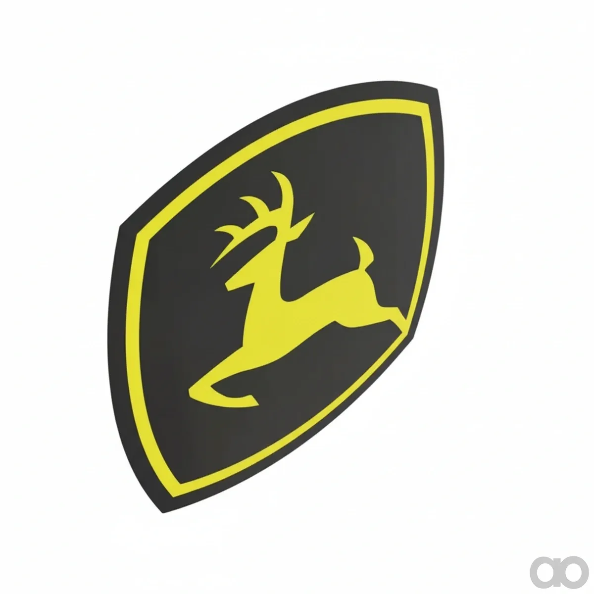 John Deere - JD5755 - Etikett - Etikett, Trademark, Leaping Deer