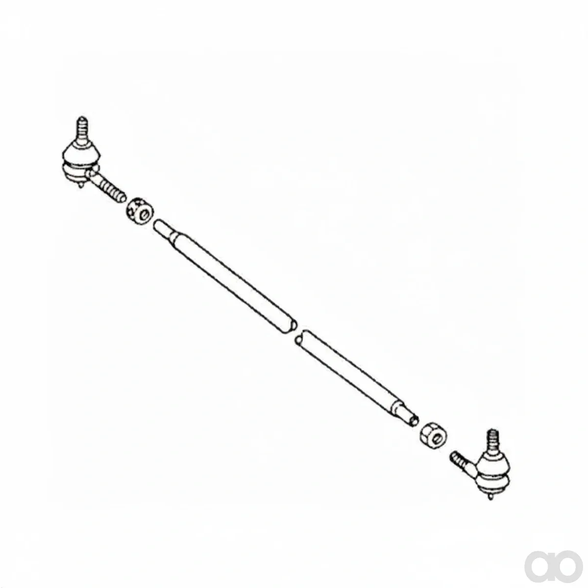 John Deere - RE34545 - Spurstange
