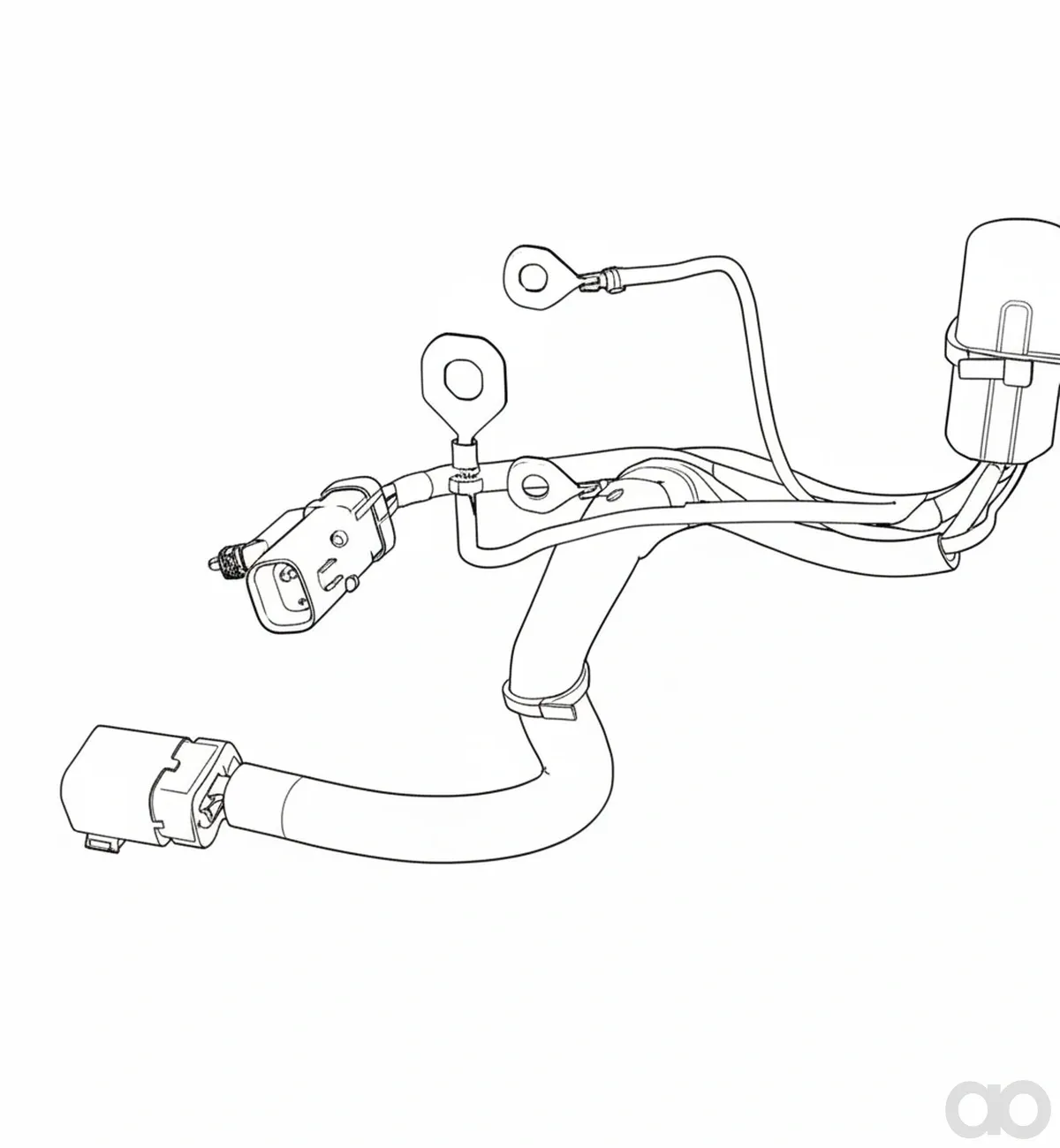 John Deere - RE560707 - Kabelbaum