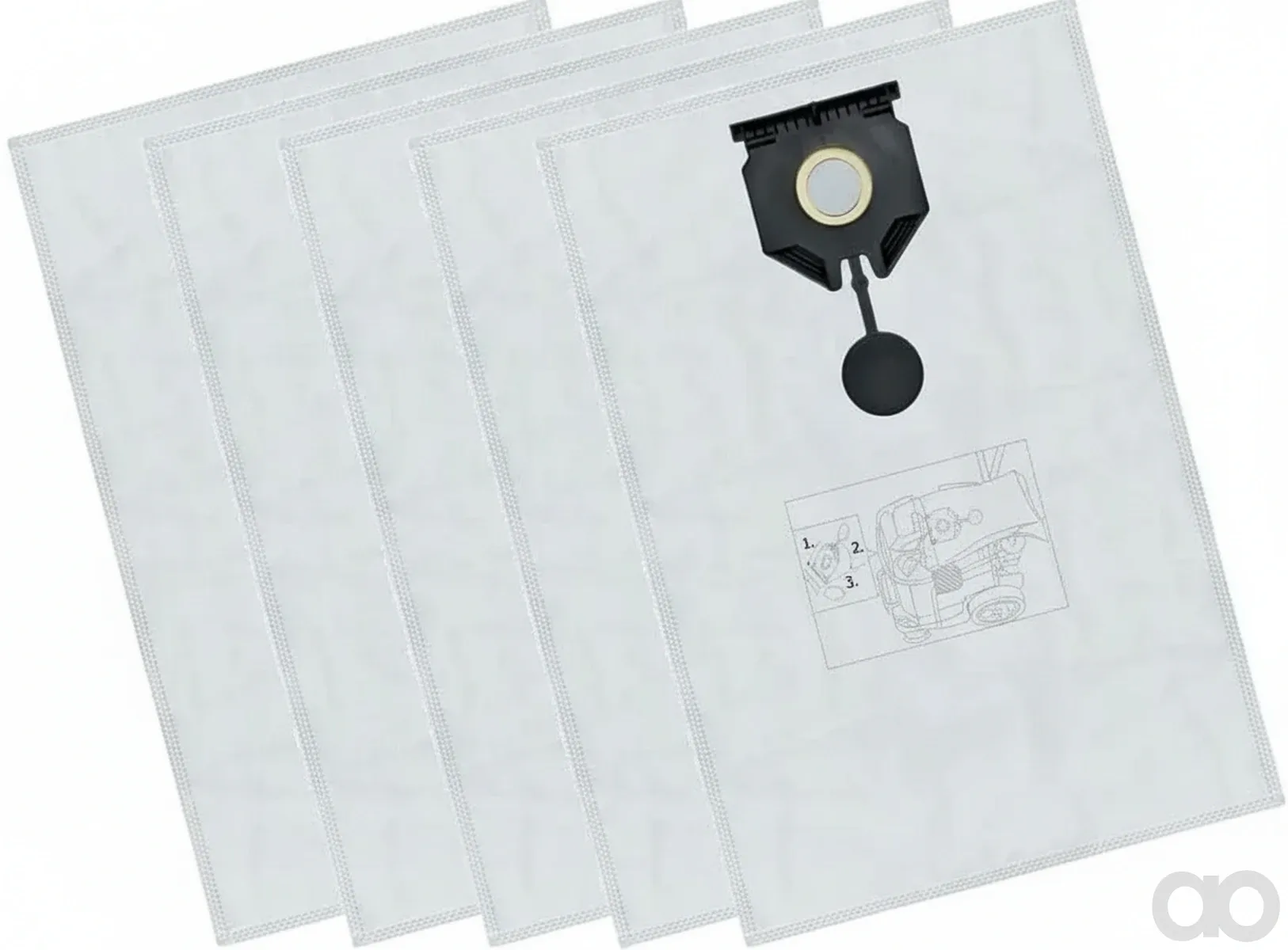 Kärcher - 69074790 - Filterbeutel NT25/1 35/1 Vlies