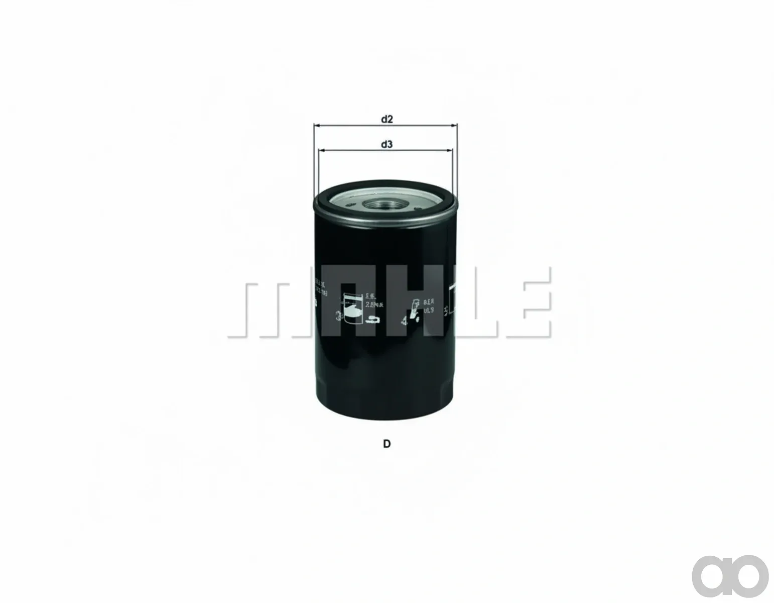 Knecht Filter - OC479 - Oelwechsel-Filter fuer Ford, Mazda