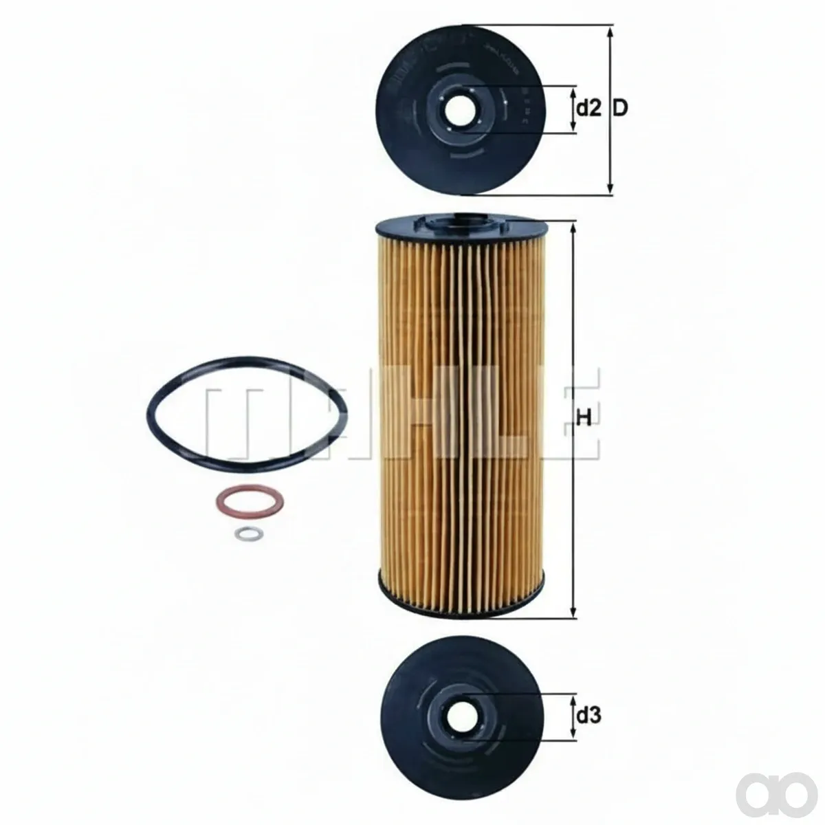 Knecht Filter - OX137D - Oelfilter fuer MB