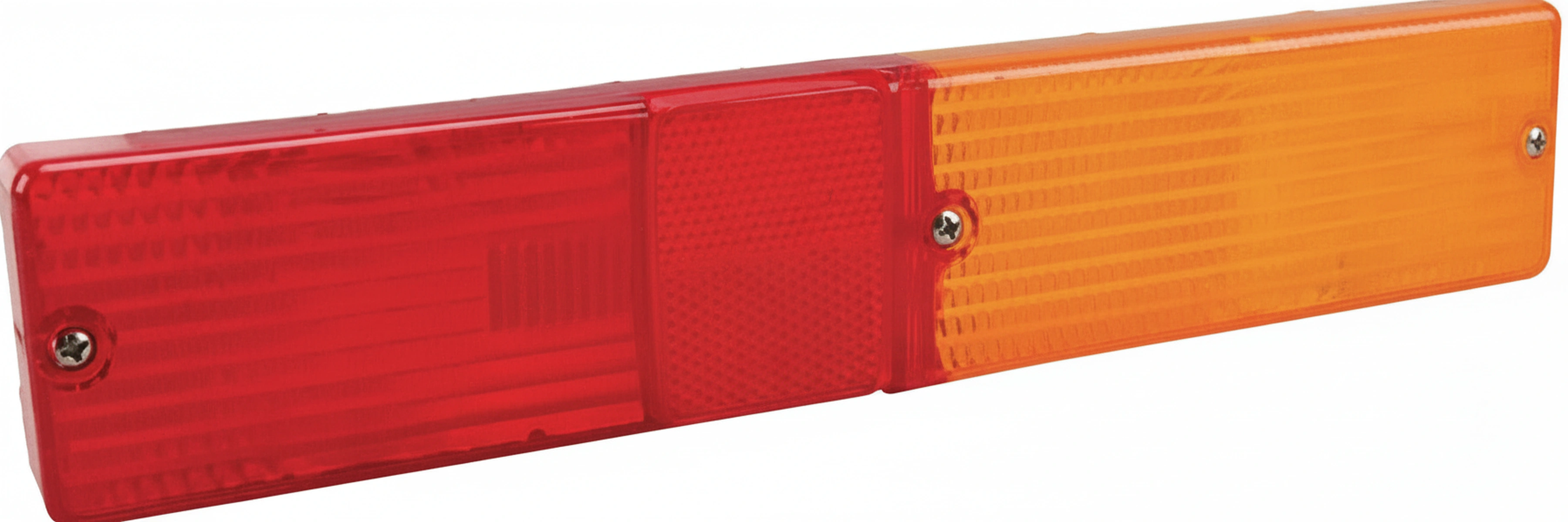 Kramp - 02539300 - Lichtlinse, rot/bernstein, rechteckig LH/RH/hinten Cobo