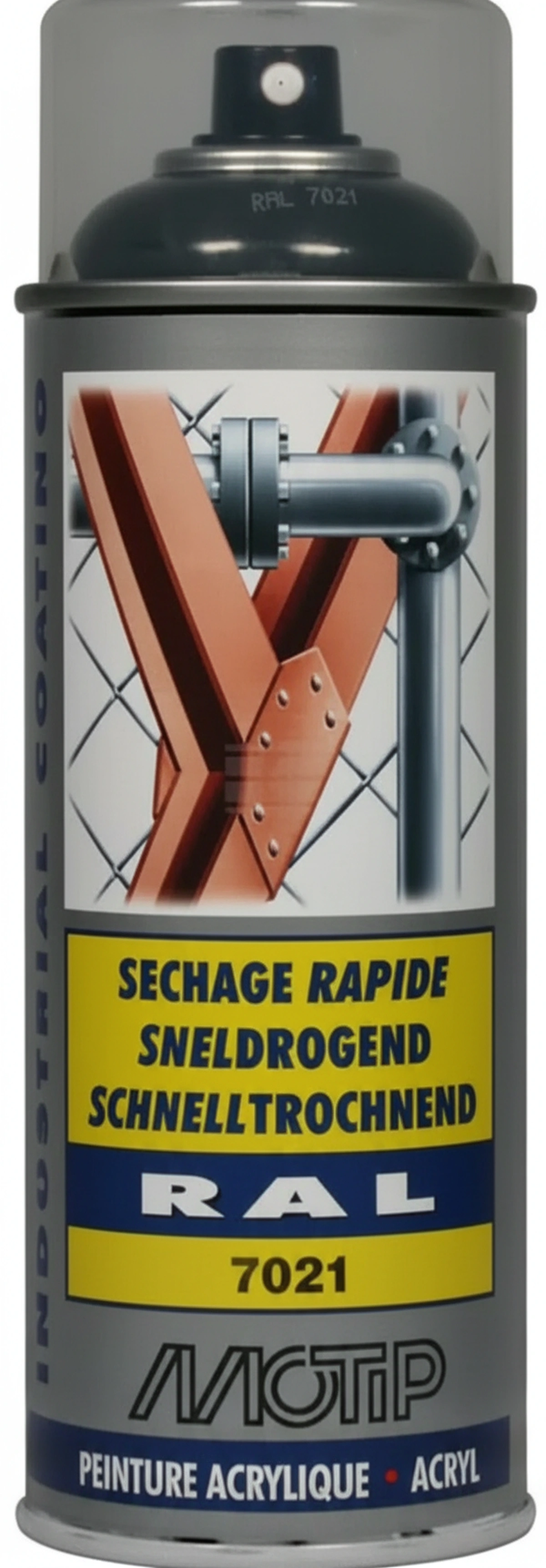 Kramp - 07149 - RAL 7021 Spruehfarbe Schwarzgrau