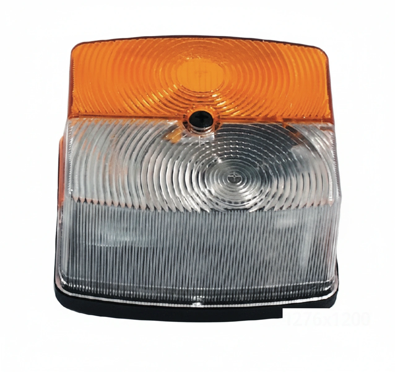 Kramp - 110025020 - Richtungs- und Positionsleuchte rechts eckig, 12/24V, orange/transparent, verschraubt, 95x55x85mm, Jokon