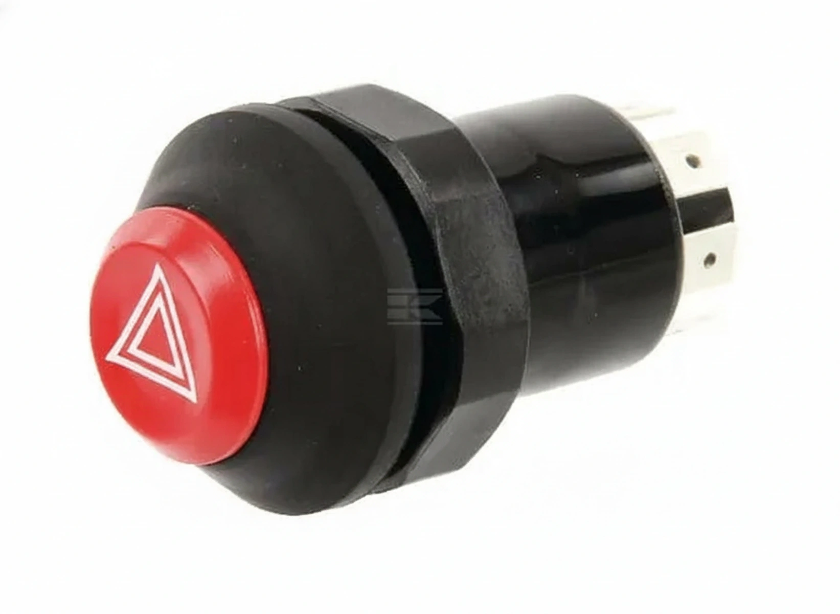 Kramp - 11100100PN - Druckschalter, Warnblinkanlage, rund, rot