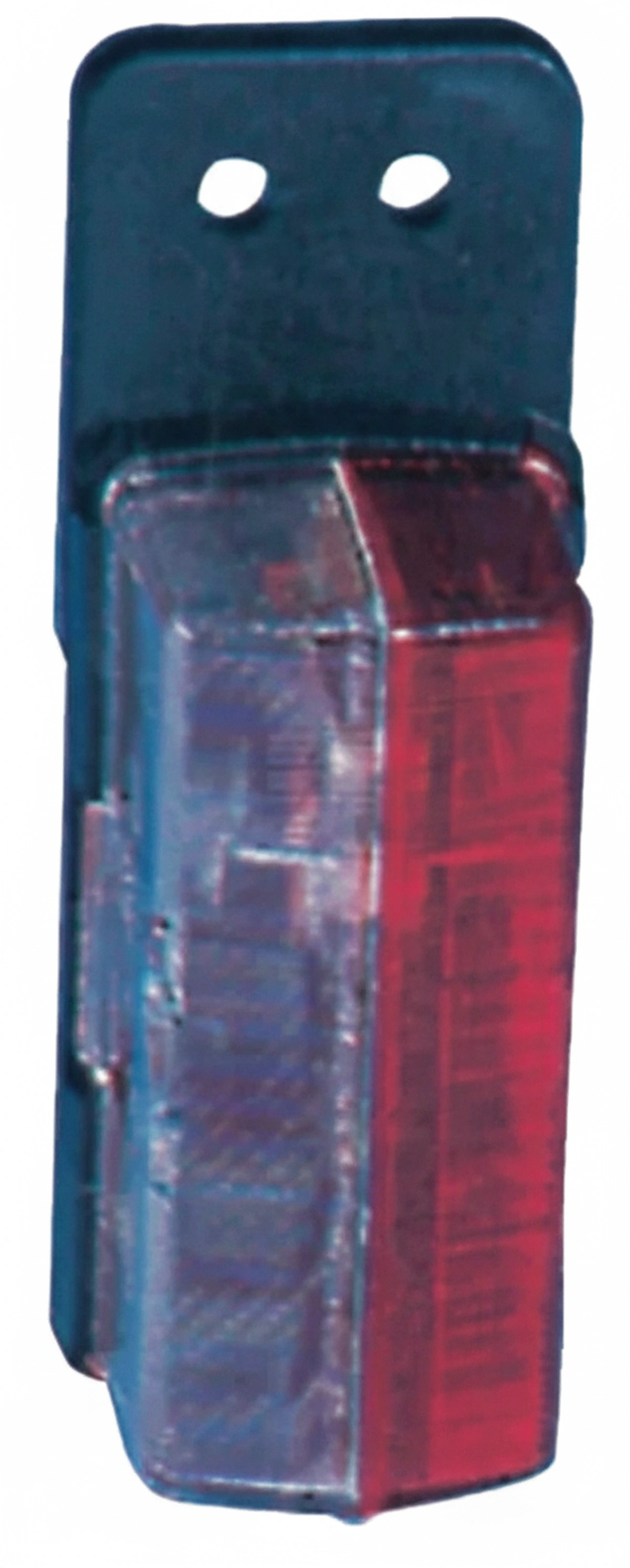 Kramp - 120007010 - Markierungsleuchte Rechteckig, 12/24V, Rot/Weiss, Verschraubt, 122x37x43mm, Jokon
