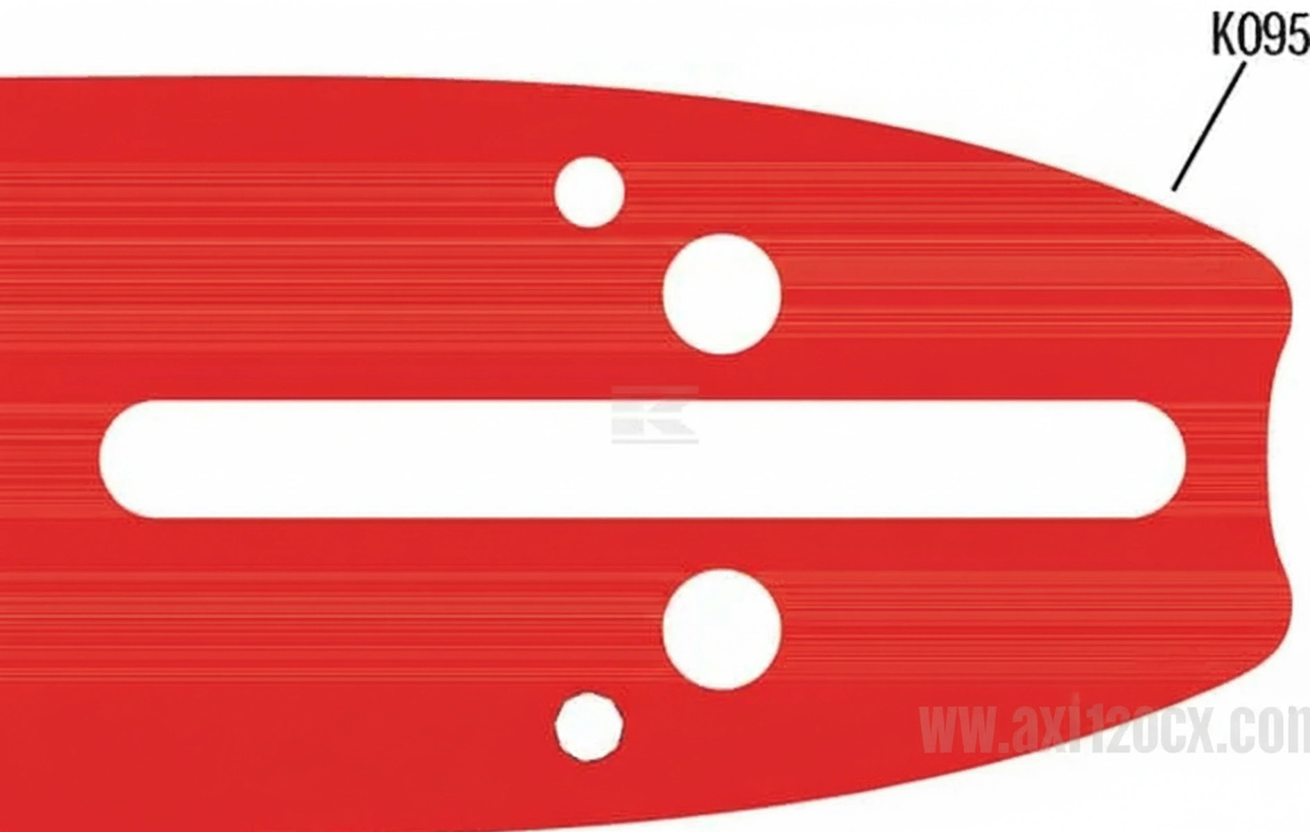Kramp - 140SDEA095 - Fuehrungsschiene 14" 1,3mm, Verbraucher Doubleguard