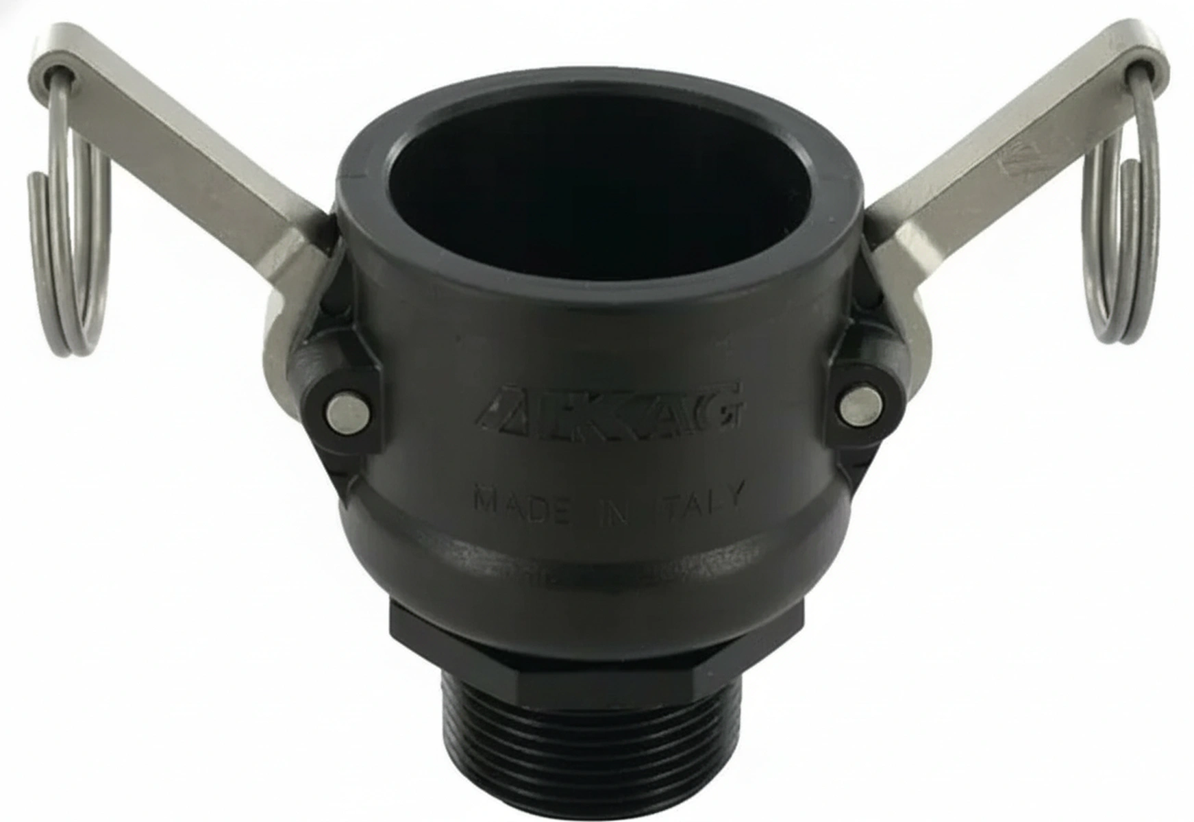 Kramp - 18106B5 - Camlock Typ B 1-1/2" Gewinde Maennlich 1-1/4" Polypropylen