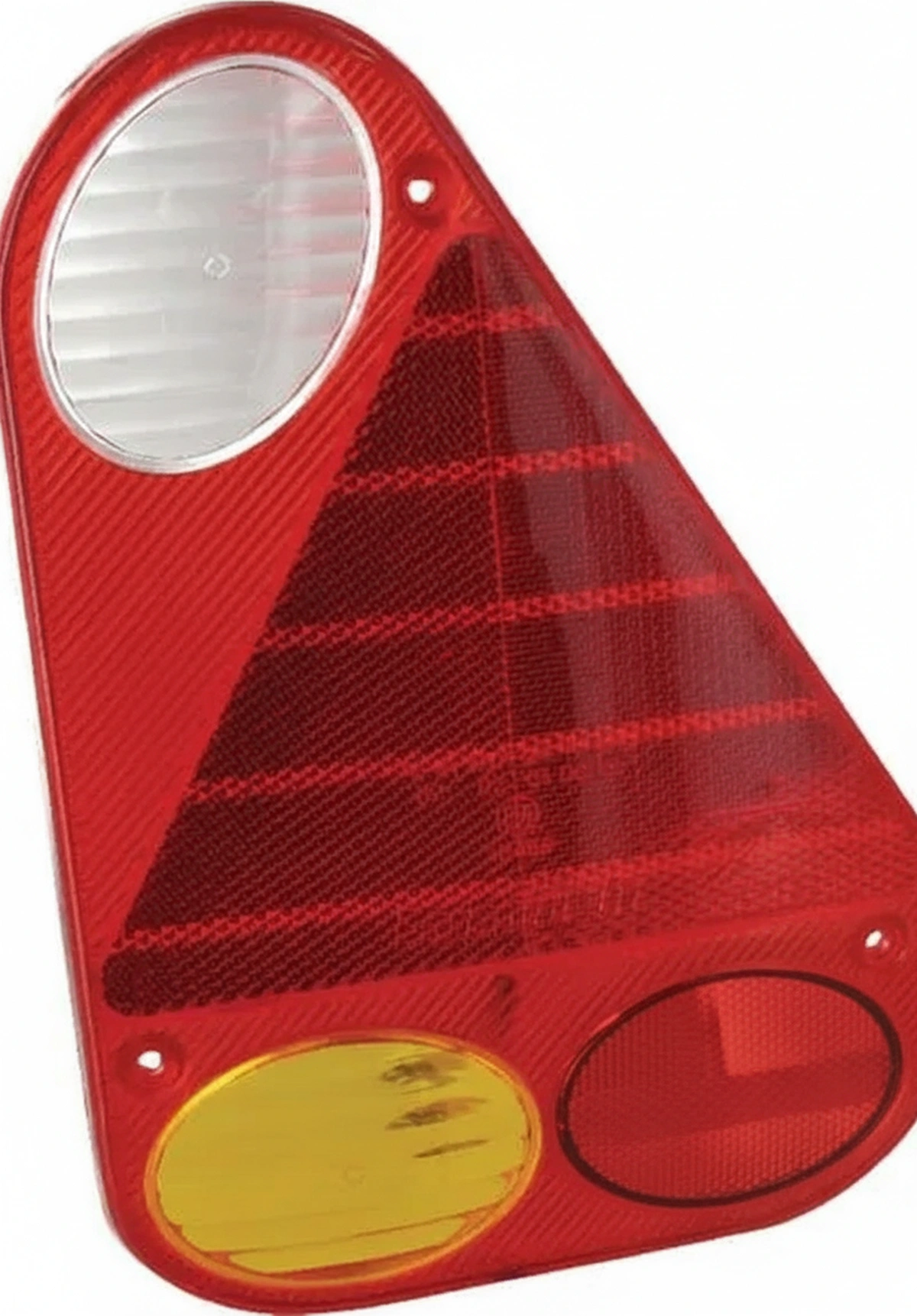 Kramp - 188448107 - Lichtlinse, bernsteinfarben/rot/transparent heck/rechts Aspoeck