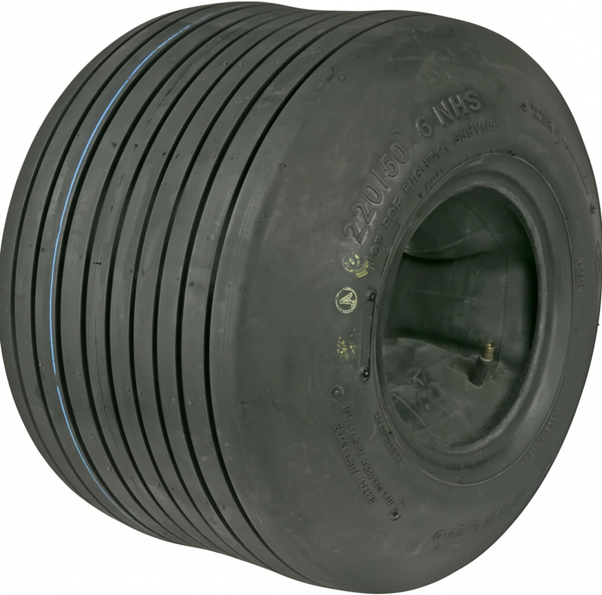 Kramp - 2205066T510S - Reifen Und Schlauch 220/50-6, 6 Ply, Straight Ventil, T-510