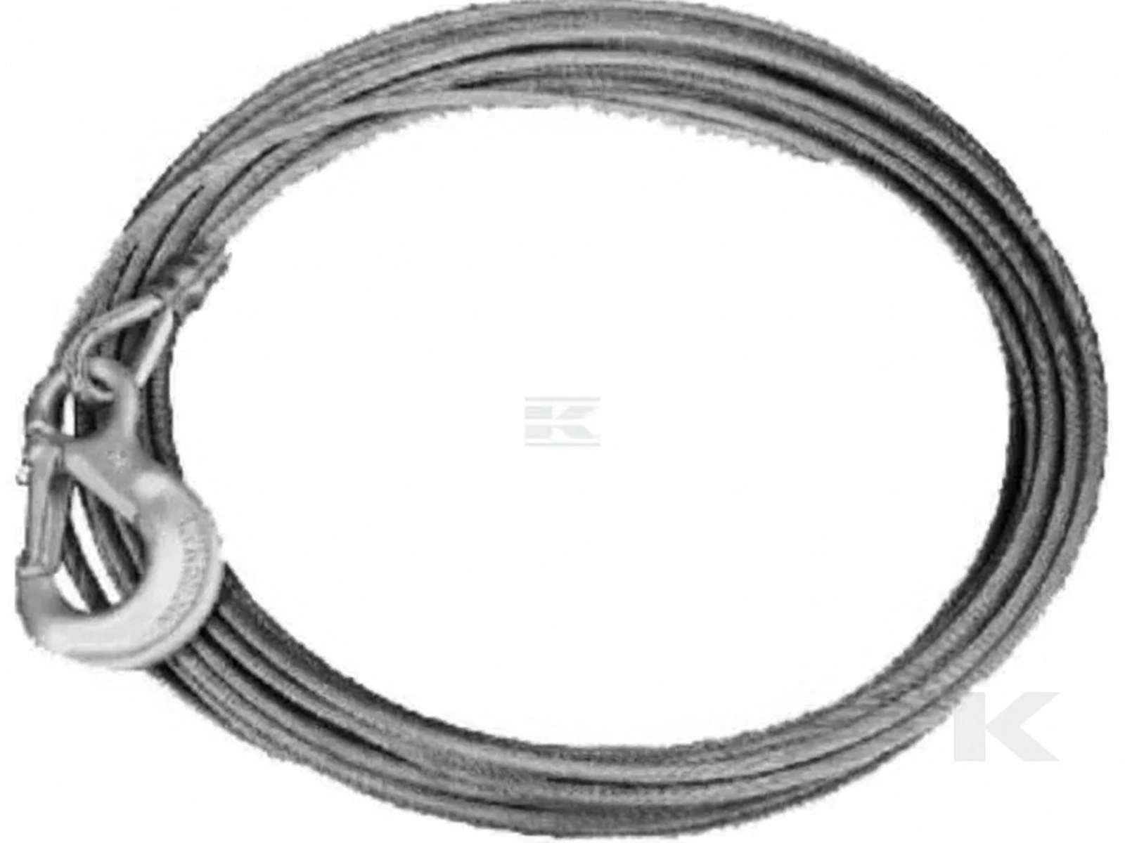 Kramp - 2221005 - Windenseil 5mmx15m + Haken Satz