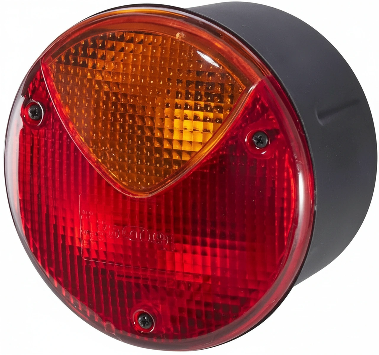 Kramp - 2SD964169111 - Rueckleuchte Rund, 12/24V, Rot/Orange, Verschraubt, Diameter 122,5mm, Hella
