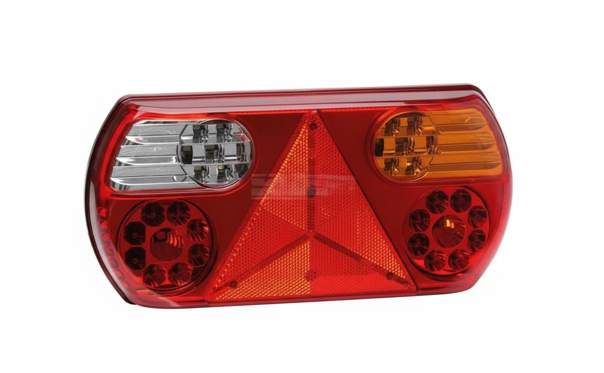 Kramp - 2VP357016011 - hinten Light LH LED, Rectangular, 12V, Red/Amber/Transparent, Schraube On, 296x45x142mm, Hella ValueFit