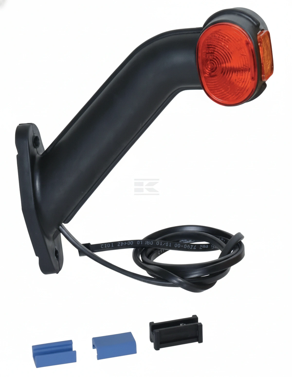 Kramp - 313409007 - Positionsleuchte 12V, Rot/Bernstein, Bolzenmontage, Aspoeck – Rechts