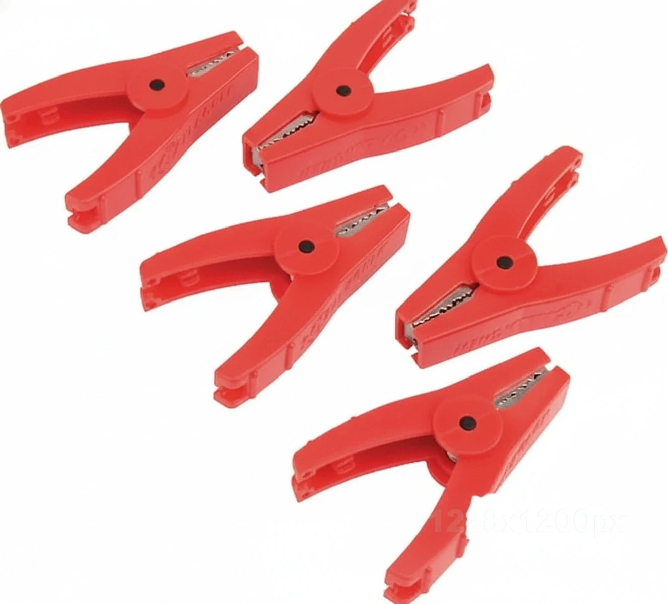 Kramp - 400204GAL - Krokodilklemmen 5x Rot